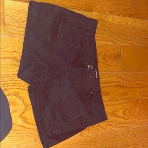 EXPRESS BLACK SHORTS WOMENS 00